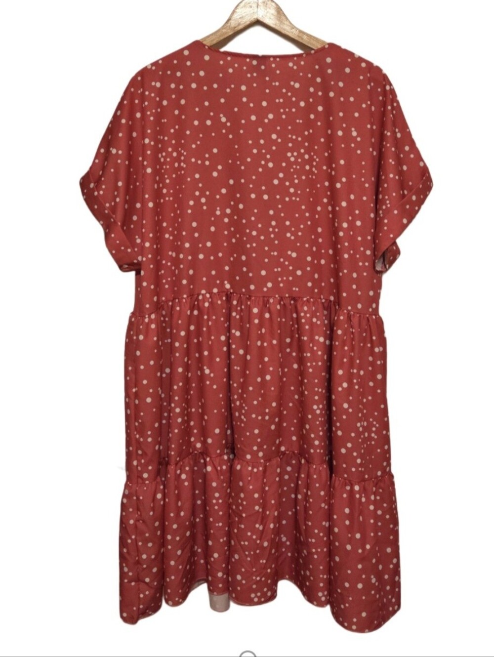 New - Polka Dotted Mini Dress - Picture 2 of 3
